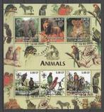 OLIFANTEN-ELEPHANTS = Mooi bl. v CONGO-3010-22, Verzenden, Gestempeld, Dier of Natuur