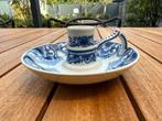 Kaarsenstandaard met oor Delfts Blauw 14cm - Oud Delft, Antiek en Kunst, Antiek | Keramiek en Aardewerk, Ophalen