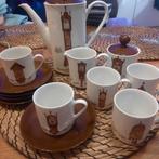 Vintage Koffieservies Mitterteich - Hollandse Klokken, Huis en Inrichting, Keuken | Servies, Ophalen of Verzenden, Porselein, Overige stijlen