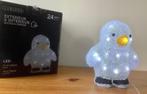 Led kerstverlichting pinguïn geschikt voor buiten 20cm, Ophalen of Verzenden, Zo goed als nieuw