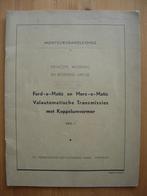 Ford & Mercury Automaat Handleiding 1953 - Ford-o-Matic, Ophalen