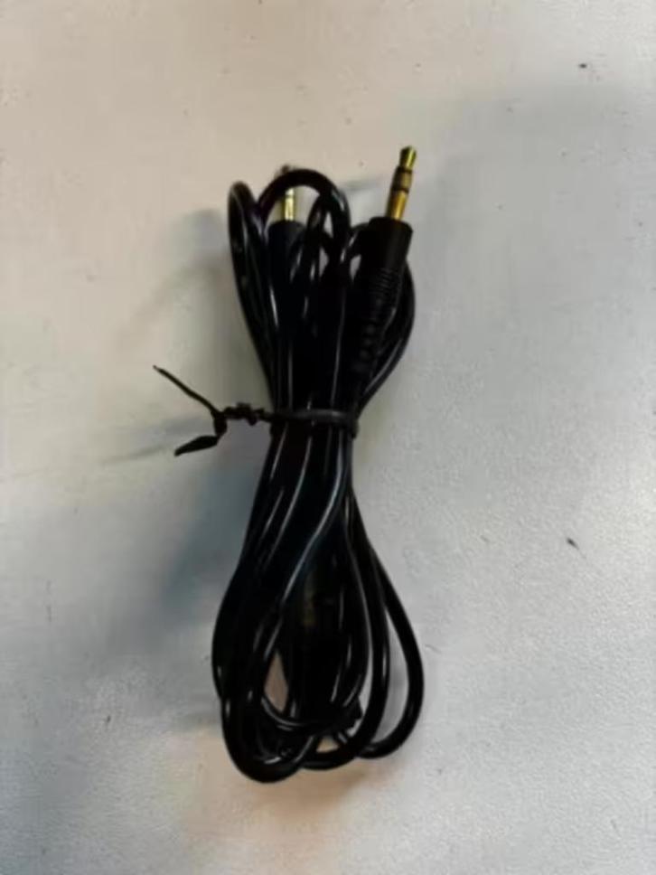 NIEUW! AUX kabel 2 x jack aansluiting zwart 1,5 meter €4,99, Audio, Tv en Foto, Audiokabels en Televisiekabels, Nieuw, Overige kabels