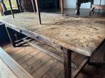 Antieke Franse Tafel van 230 cm., Antiek en Kunst, Ophalen