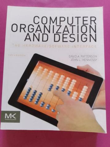 Computer Organization and Design Fifth Edition beschikbaar voor biedingen