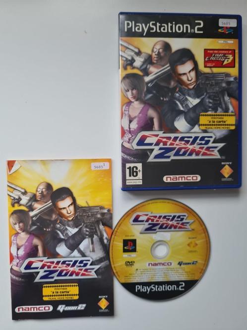 Crisis Zone PlayStation 2 PS2 Light Gun game, Spelcomputers en Games, Games | Sony PlayStation 2, Zo goed als nieuw, 1 speler