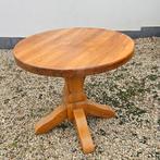 Eiken tafel 100 cm blad. 80 cm hoog, Ophalen, Gebruikt, Rechthoekig, 50 tot 100 cm