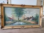 Landelijk/landschap schilderij 140*80 cm, Ophalen