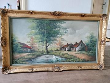 Landelijk/landschap schilderij 140*80 cm beschikbaar voor biedingen