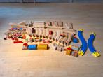 Houten Treinbaan Set (Brio, Eichhorn, Goki), Kinderen en Baby's, Speelgoed | Houten speelgoed, Ophalen of Verzenden, Zo goed als nieuw