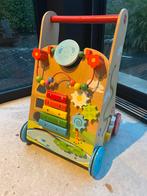 Houten Loopkar met Activiteiten, Ophalen, Gebruikt, Duw- of Trekspeelgoed