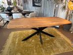 Eettafel Deens ovaal Mango 160cm Direct/Leverbaar E-6049, Huis en Inrichting, Tafels | Eettafels, Ophalen, Overige materialen