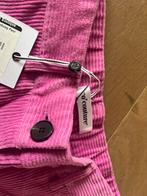 Hippe corduroy (rib) broek roze Co’ Couture, Nieuw, Lang, Roze, Maat 36 (S)
