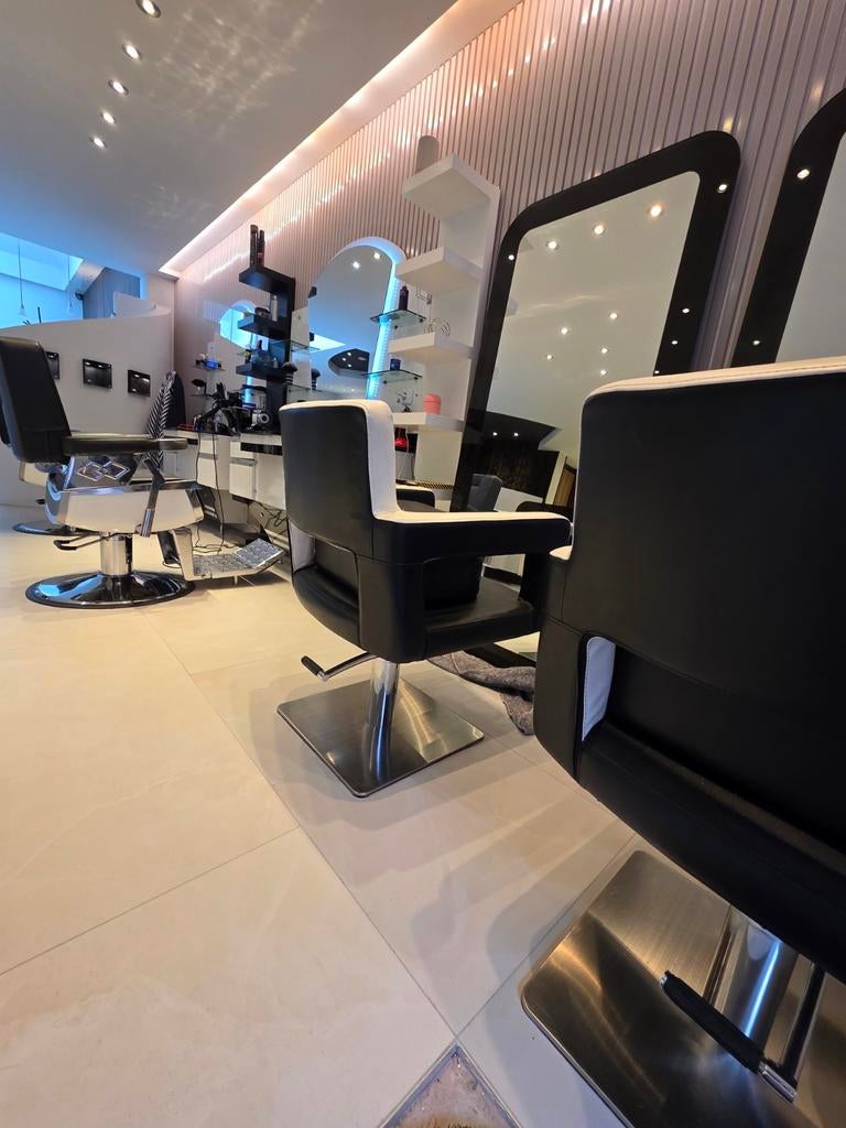 Kapsalon kappersstoelen, Ophalen of Verzenden, Zo goed als nieuw, 50 tot 100 cm, Minder dan 100 cm