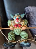Vintage Jun Asilo gesigneerde clown, Ophalen of Verzenden