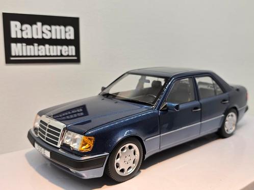 Mercedes-Benz 500E W124 - Nautical Blue - 1:18 Norev Limited, Hobby en Vrije tijd, Modelauto's | 1:18, Nieuw, Auto, Norev, Ophalen of Verzenden