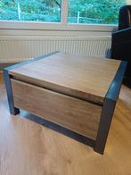 Salontafel met lades - 70x70x36 cm, Huis en Inrichting, Tafels | Salontafels, Ophalen, Gebruikt, 50 tot 100 cm, Vierkant