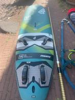 Windsurfset compleet, Watersport en Boten, Ophalen, Minder dan 250 cm, Zo goed als nieuw, Met vin(nen)