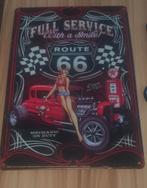 Route 66 Wandbord - Mancave, Bar, Garage, Ophalen of Verzenden, Nieuw