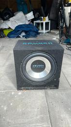 Crunch subwoofer zonder versterker 4 ohms 350/700 watt, Auto diversen, Autospeakers, Ophalen, Zo goed als nieuw
