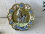 Antiek wandbord van Jeanne d'Arc, handgemaakt in Frankrijk, Ophalen