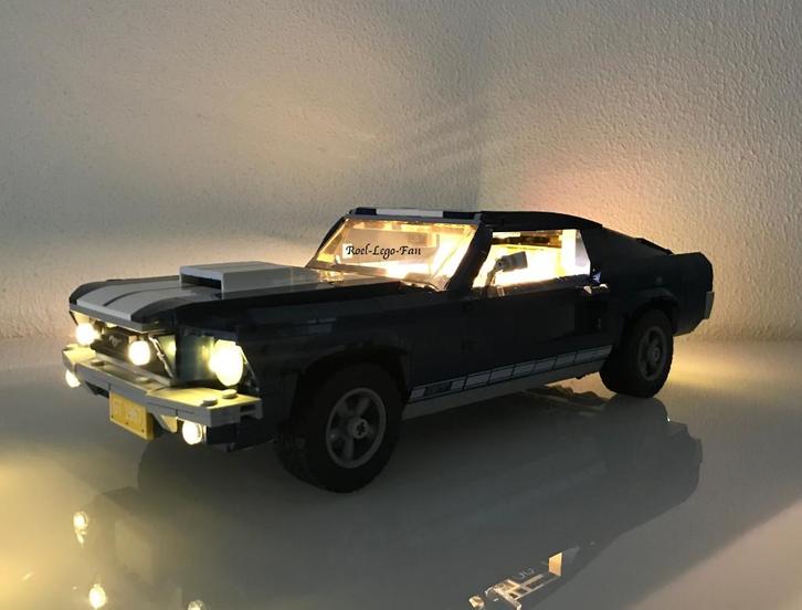Verlichtingsset voor 10265 Ford Mustang LED verlichting, Kinderen en Baby's, Speelgoed | Bouwstenen, Nieuw, Overige merken, Ophalen of Verzenden