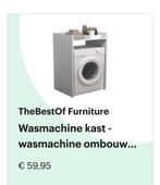 Wasmachinehouder, Ophalen of Verzenden, Zo goed als nieuw, Minder dan 1200 toeren, Minder dan 85 cm