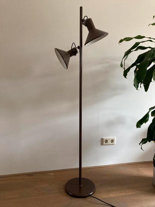 Vloerlamp jaren 60/70, zie beschrijving, Huis en Inrichting, Lampen | Vloerlampen, Gebruikt, 150 tot 200 cm, Ophalen