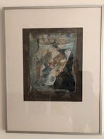 Tekening/aquarel Jenny Das, Ophalen of Verzenden