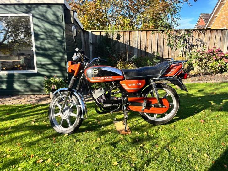 Zundapp GTS50, Fietsen en Brommers, Brommers | Zundapp, Zo goed als nieuw, GTS50, Maximaal 45 km/u, Ophalen