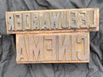 Antieke stempels Leeuwarder Cinema bioscoop, Ophalen of Verzenden