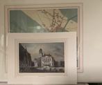 Gravure Zwolle De Groote Markt, Rohbock/Poppel 1856, Antiek en Kunst, Ophalen of Verzenden