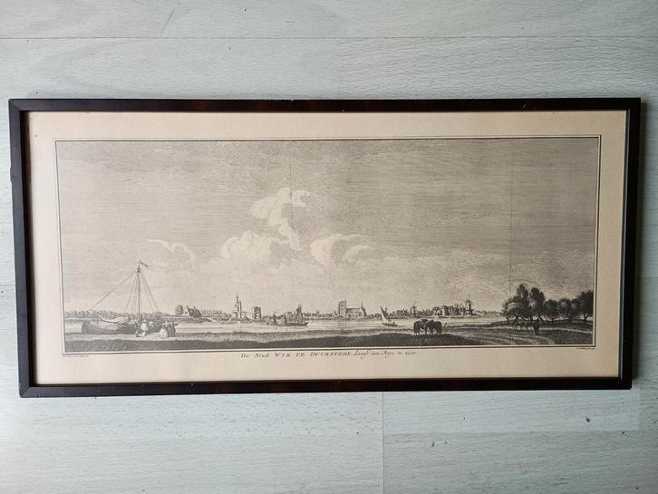 Wijk bij Duurstede prenten - Unieke verzameling van 3 items, Antiek en Kunst, Kunst | Etsen en Gravures, Ophalen of Verzenden