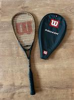 Squashracket Wilson incl hoes, Sport en Fitness, Squash, Ophalen of Verzenden, Gebruikt, Racket, Met hoes