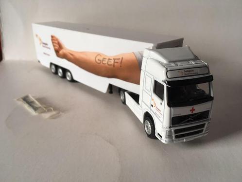 drie miniatuurvrachtwagentjes 1:87modeltruck 1:87, Hobby en Vrije tijd, Modelauto's | 1:87, Gebruikt, Bus of Vrachtwagen, Schuco