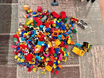 Mega grote set duplo blokken/ bouwstenen, auto’s, dieren etc beschikbaar voor biedingen