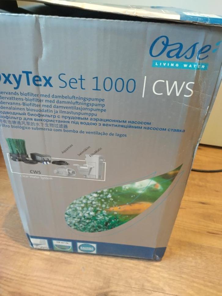 Oase OxyTex Set CWS 1000, Tuin en Terras, Vijver-toebehoren, Nieuw, Vijverpomp, Ophalen of Verzenden