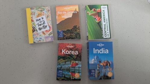 Lonely planet India, Korea, Rio de Janeiro, Centraal America, Boeken, Reisgidsen, Zo goed als nieuw, Taalgids, Azië, Lonely Planet