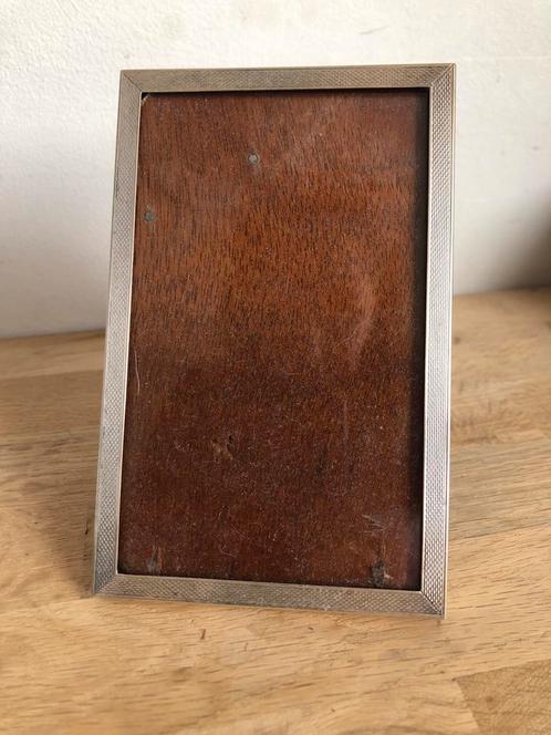 Antieke guilloche Sterling Zilveren Fotolijst - Birmingham, Antiek en Kunst, Antiek | Woonaccessoires, Ophalen of Verzenden