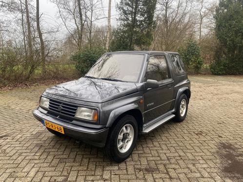 Suzuki Vitara 1.6 JX Cabrio 4WD 1989 Grijs, Auto's, Suzuki, Bedrijf, Vitara, 4x4, Elektrische ramen, Benzine, SUV of Terreinwagen