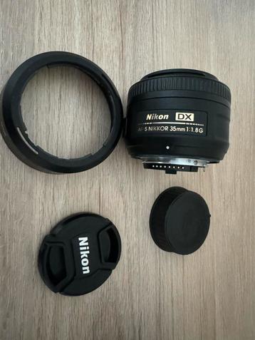 Nikon 35mm 1.8G lens  beschikbaar voor biedingen