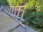 Ladder, Doe-het-zelf en Verbouw, Ladders en Trappen, Ophalen, Gebruikt, 4 meter of meer