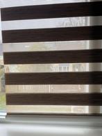 Zebra rolgordijnen bruin beige kleurig, Ophalen of Verzenden, Zo goed als nieuw, Beige, 150 tot 200 cm