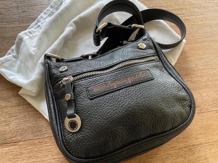 MARC JACOBS schoudertas, Sieraden, Tassen en Uiterlijk, Tassen | Schoudertassen, Nieuw, Overige merken, Zwart, Leer, Ophalen of Verzenden