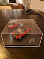 Fiat 124 Abarth Rally 1:43 Vitesse rood, Ophalen of Verzenden, Zo goed als nieuw, Auto, Overige merken