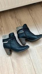 S.Oliver mooie zwarte half hoge als nieuw nog laarsjes mt 41, Ophalen of Verzenden, Zo goed als nieuw, Zwart