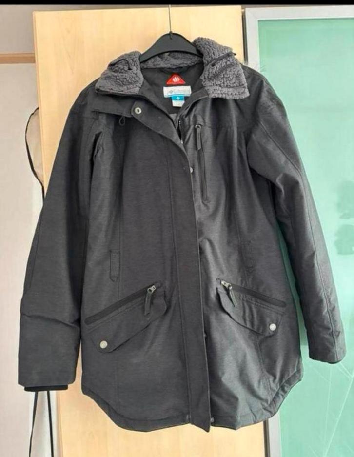 Columbia Carson Pass ll dames winterjas, Kleding | Dames, Jassen | Winter, Zo goed als nieuw, Maat 38/40 (M), Grijs, Ophalen of Verzenden