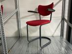 Gispen 3011 buizenframe design stoel, Huis en Inrichting, Stoelen, Drie, Gebruikt, Metaal, Ophalen
