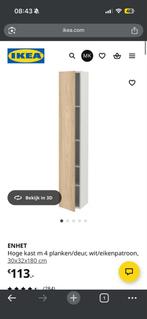 IKEA ENHET Hoge Kast - Zo Goed Als Nieuw!, Ophalen, Met plank(en), Zo goed als nieuw, 150 tot 200 cm