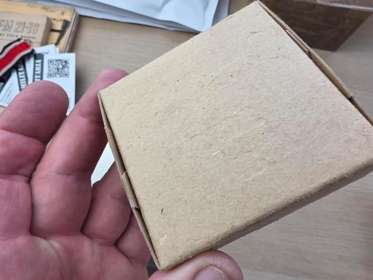 Munitie doosje Canadees ww2  9mm., Verzamelen, Militaria | Tweede Wereldoorlog, Engeland, Ophalen of Verzenden