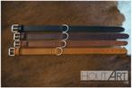 Honden halsband - hondenriem van leer! LUXE, Info@hout-art.nl, Nieuw, Ophalen of Verzenden, Hoeves 3 in Schijndel